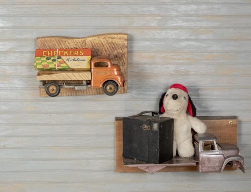 Toy Truck Wall Shelves