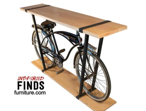 Retro Contemporary Bike Table