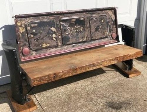 Thick Ford Tailgate Bench