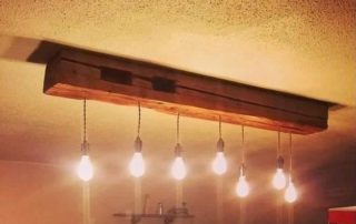 Barn Timber Chandelier